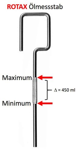 Rotax Oelmessstab 2